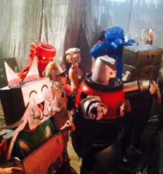 Illustration for article titled Best. Robot. Costumes. Ever.
